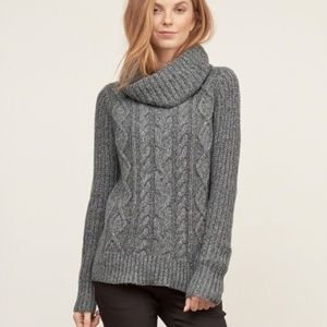Abercrombie Cable Turtleneck Sweater